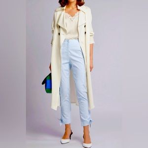 New Jonathan Simkhai Blue Cotton Pants